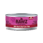 Rawz 96% Beef & Beef Liver Pate Canned Cat Food